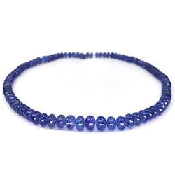blaue Tansanitkette