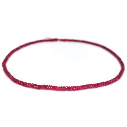 rote zarte Rubinkette
