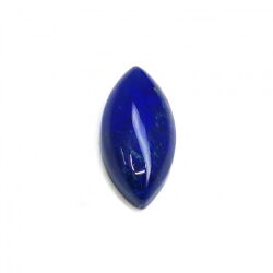blaues Lapislazuli Navette Edelstein