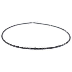schwarze Diamantkette