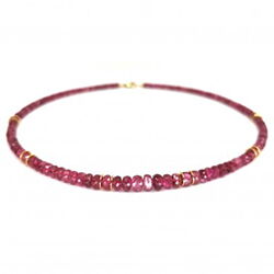 pinke Turmalinkette