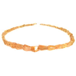 goldene Imperial Topaz Kette