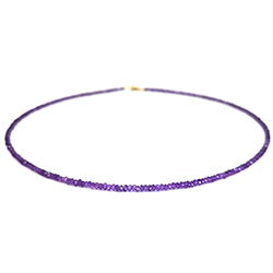 zarte rosa Amethystkette