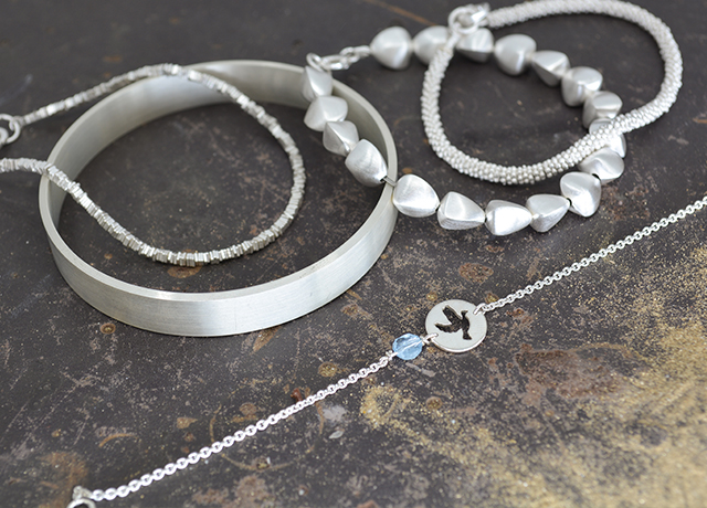 silberschmuck armbaender Goldschmiede Albath