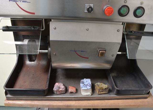 Poliermaschiene Goldschmiedewerkstatt Goldschmiede Albath